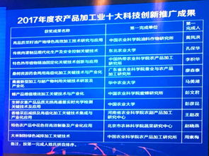 2017年全國農(nóng)產(chǎn)品加工科技創(chuàng)新推廣活動 技術(shù)推廣的實(shí)踐與成果